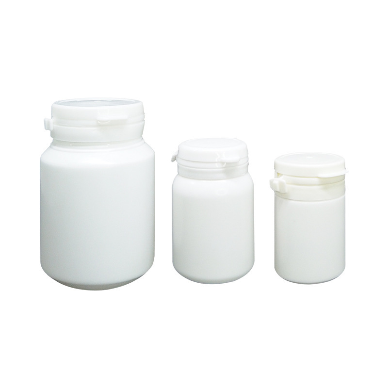 卸売 15/30/60/100/150/200 ミリリットル固体包装ボトル空ボトル白薬瓶 PE プラスチックボトル|undefined