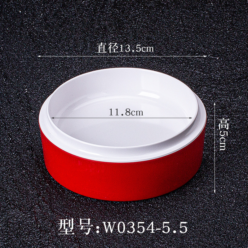 インターネットセレブ回転鍋食器オプション串ディスプレイボックス商業小型鍋回転小ボウルおかずプレートメラミン|undefined