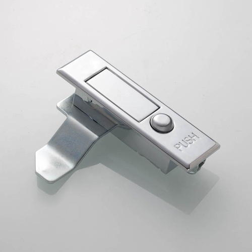 Hengzhu MS503 button bounce lock distribution cabinet lock industrial equipment door lock zinc alloy flat electric box lock