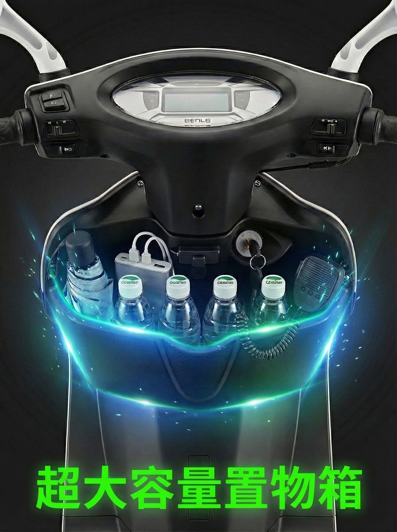 72v Electric Two-wheeled Patrol Car 2-wheeled Security Patrol Electric Motorcycle (72v Ruijie Extension)