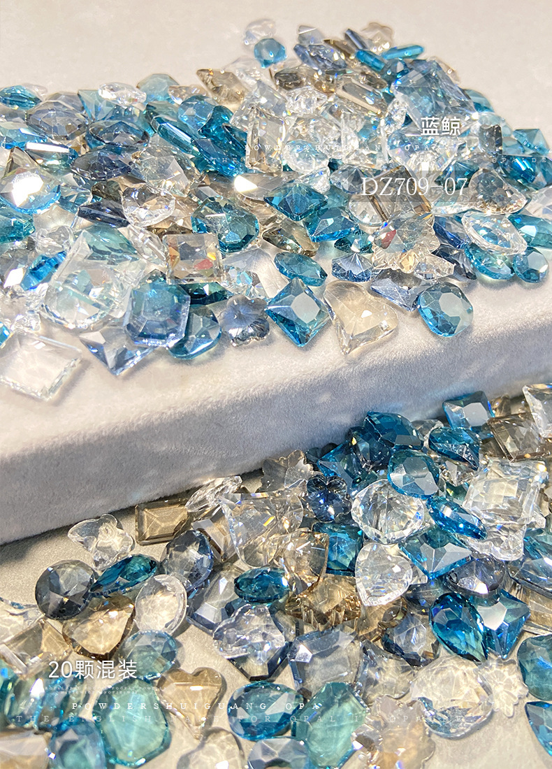 단일 푸른 고래 혼합 (DZ709-07)20/가방