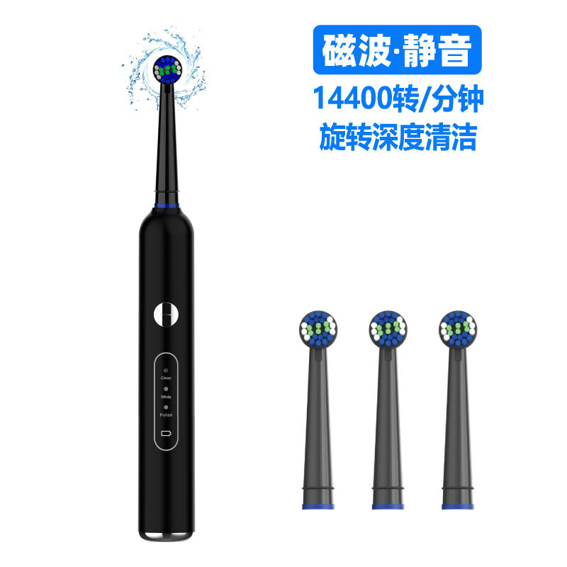 Cepillo de dientes eléctrico giratorio personalizado oral Oroping larga duración fábrica mayorista de fuerza de fábrica