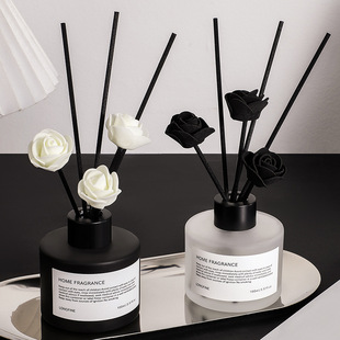 Black and White Minimale Advanced Sense Non-Fire Aromatherapy Home Indoor Lasting Bedroom Room Perfume Bathroom Fragrance