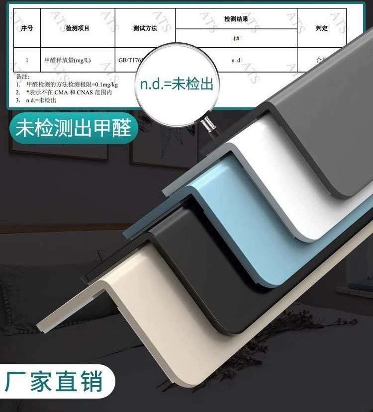 PVC Plastic Corner Guard, Wall Corner Protector, Impact-Resistant Guard Strip, Home Wall Corner Edge Banding Strip, Wholesale