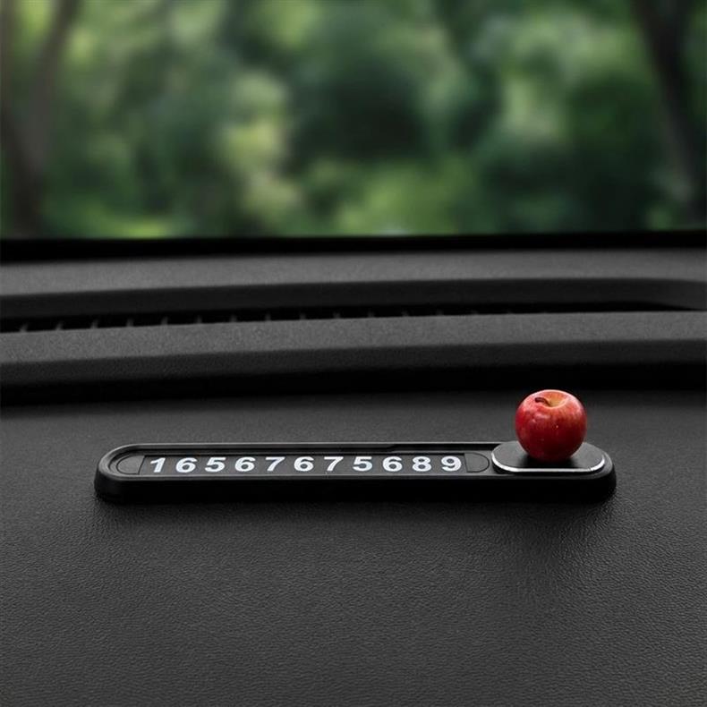 Temporary Car Parking Number Plate 2026 New Model with a Simple and High-End Feel for Moving Cars, Truck-Mounted Phone Number Plate