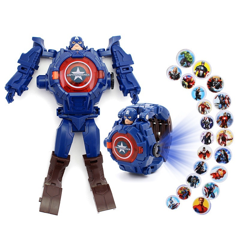 Transformer, watch, Captain America