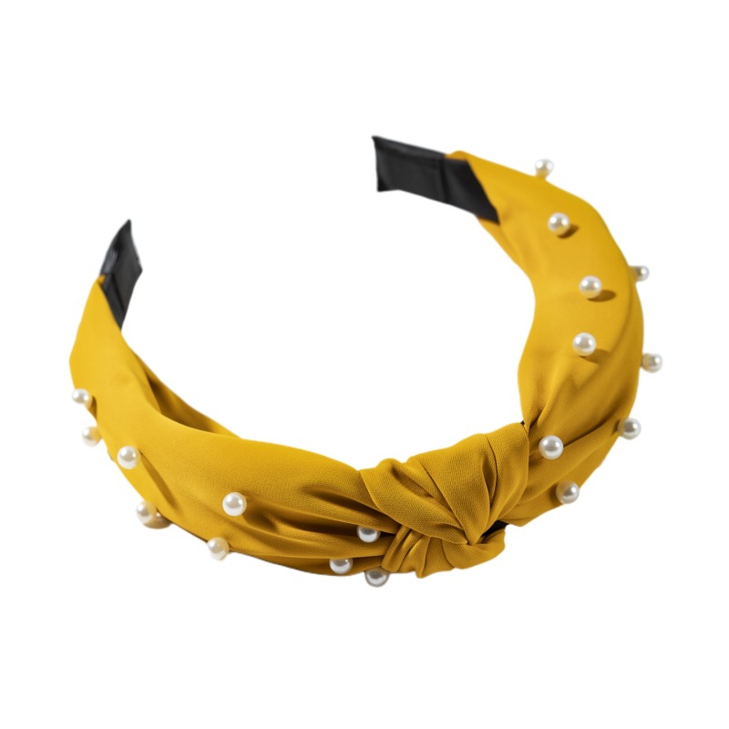 Diadema de tela anudada cruzada Corea del Sur horquilla antideslizante para adultos de ala ancha diadema anudada pinza para el cabello lavado facial banda para el cabello tocado