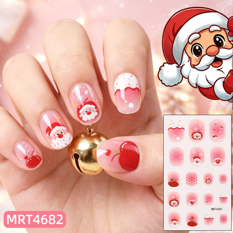 Zhengxiang Cross - Border New Christmas Night Kids Nail stick Halloween Shining funny Kids Cartoon manicura stick