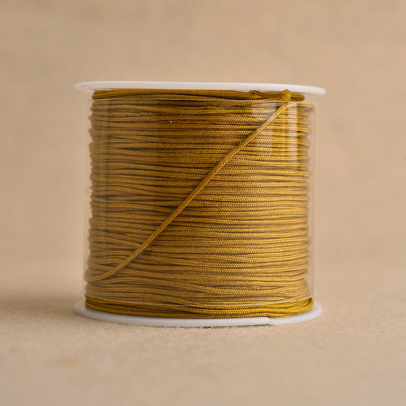 71 / 73 / 72 No. 0.4 / 0.8mm hilo de jade hilo de cuentas diy hilo tejido a mano línea de unión colgante alambre de nudo chino image 17