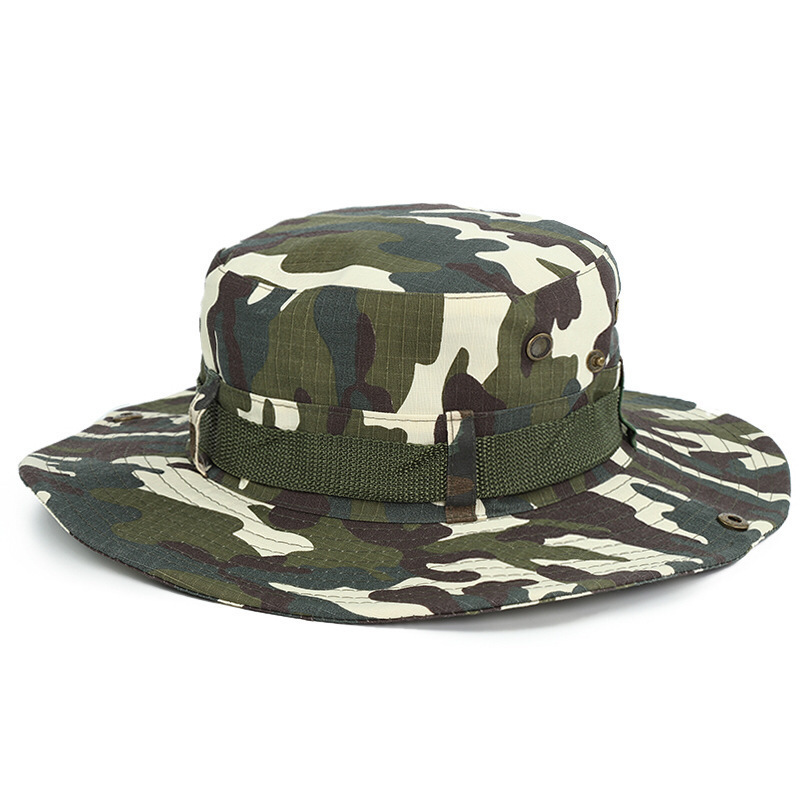 Sombrero de pescador de verano de tela de doble cara almacena portátil sombrero de verano al aire libre pesca gorra gorra de sombrero