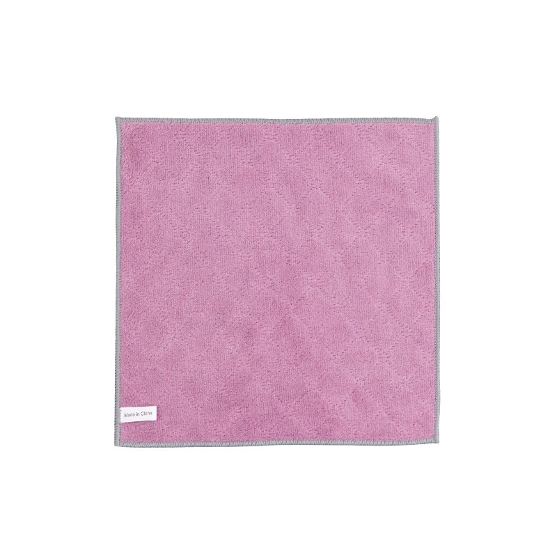 Double-Layer Coral Velvet Dishcloth, Super Absorbent, Thickened, Multiple Sizes