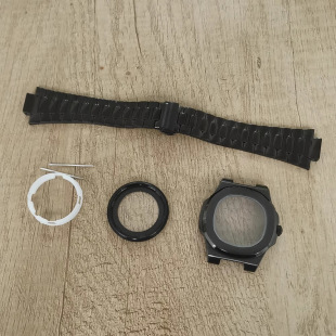 in stock Watch Accessories 41mm Sapphire Glass Black Case with Suitable Japanese NH35/364R Movement