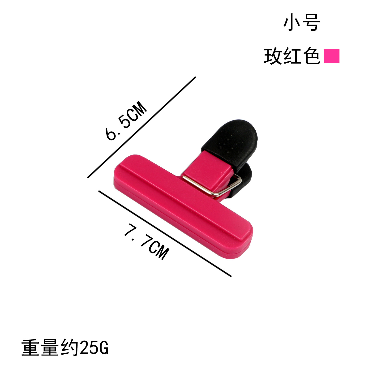 En stock clip de alimentos de silicona a prueba de humedad sellador de alimentos de cocina clip de sellado de calidad alimentaria clip de sellado de aperitivos al por mayor