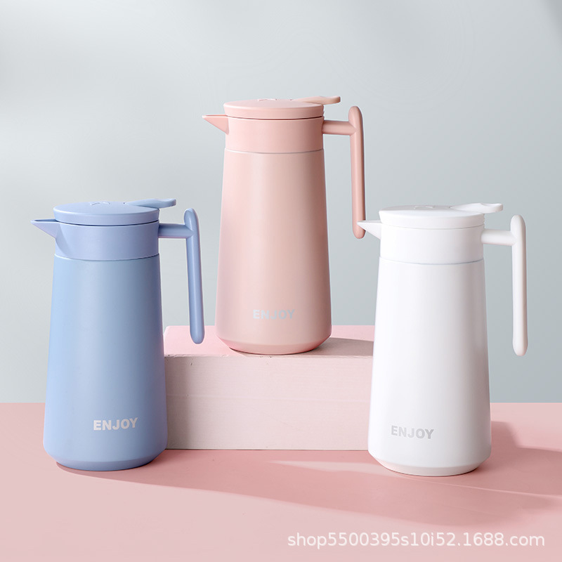 Thermos Household Office Coffee Cup Hot Water Bottle Stainless Steel Portable Dormitory Hotel Small Teapot Portable