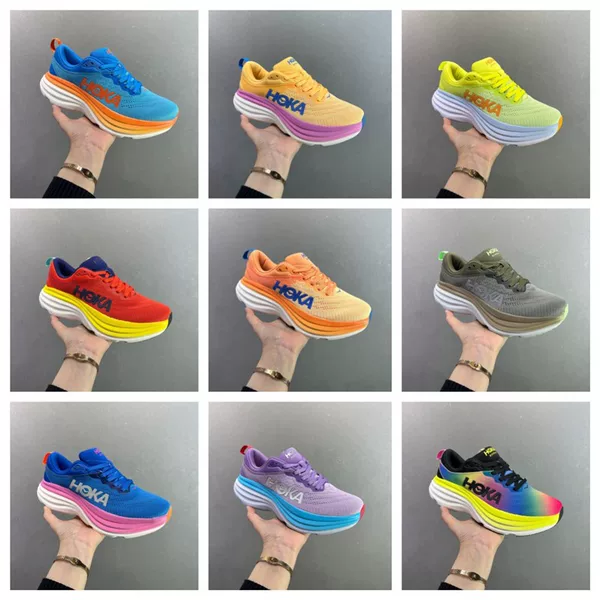 Putian Shoes W BONDI 8 Men's and Women's Hiking Shoes, Outdoor Shoes, Casual Shoes, Lightweight Casual Sneakers