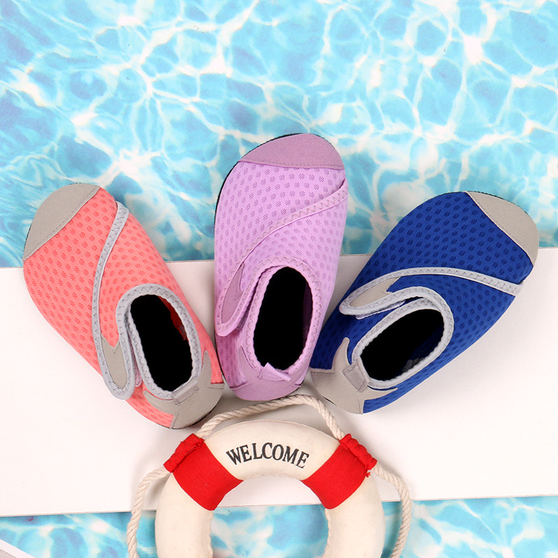 2024 New Style Children's Beach Shoes, Girls' Beach Shoes, High-top, Suitable for Beachcombing, Swimming, Baby Water Park, and Wading.
