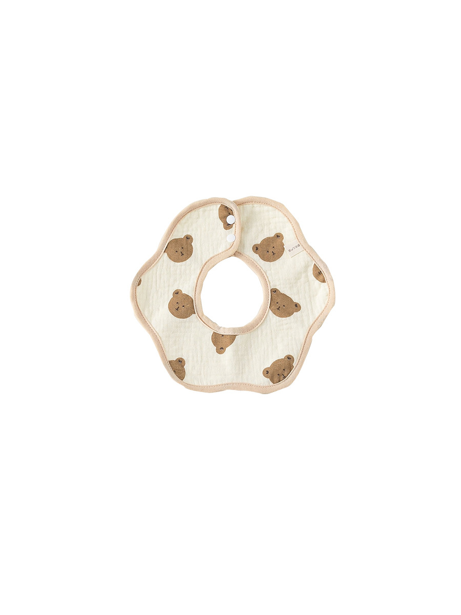 Babycity Toalla de saliva para niños Babero de pétalos de bebé Babero impermeable para recién nacidos PS24019