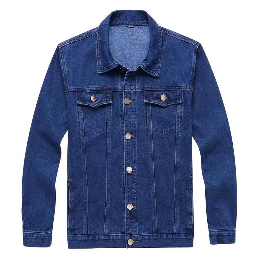 Chaqueta vaquera para hombre, chaqueta de trabajo, ropa vaquera, abrigo para hombre de mediana edad, holgado, informal, para otoño