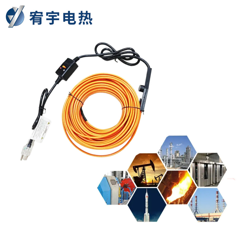Building and home decoration heating cables, gutters, roofs, roads, snow melting heating cables, def