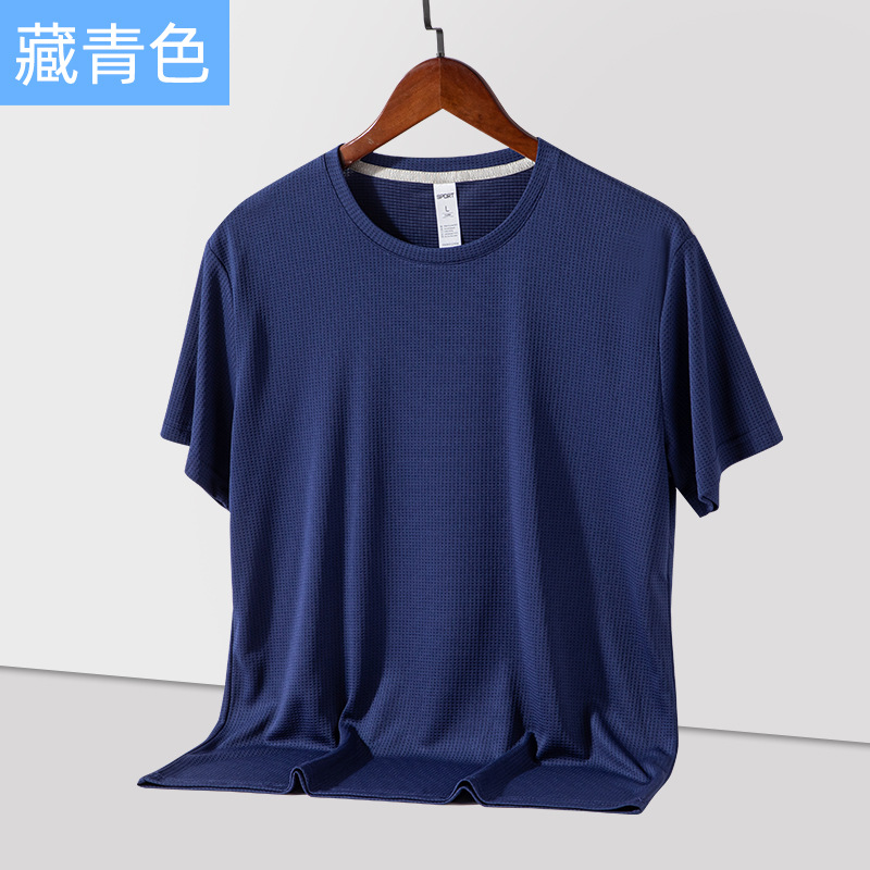 Nueva Camiseta de manga corta de secado rápido para hombres y mujeres de verano suelta transpirable para correr fitness deportes Top stretch camiseta de media manga