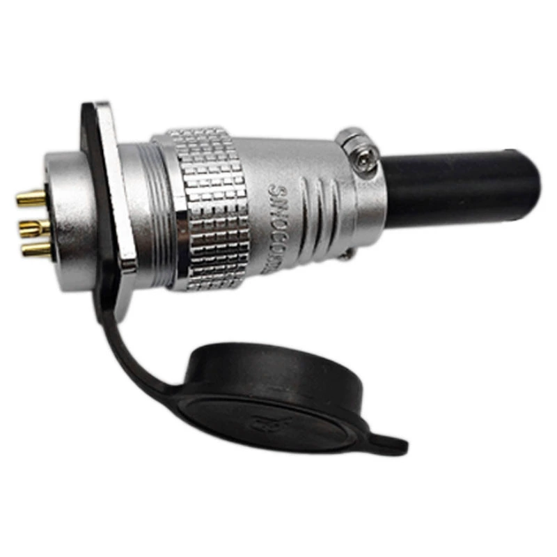 重强 Aviation plug socket P28-2AB circular cable male and female connector ultrasonic machine accessories joint