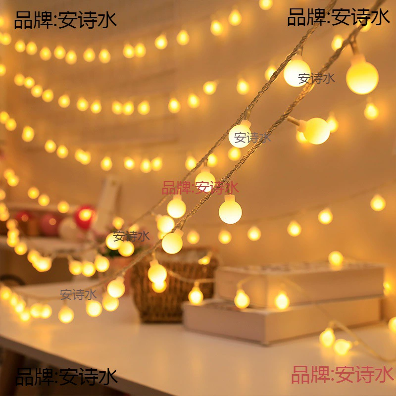 Маленькие струнные огни большое количество оптовых звездных огней сетка красная комната украшения спальни украшения красочные светильники светодиодные светильники