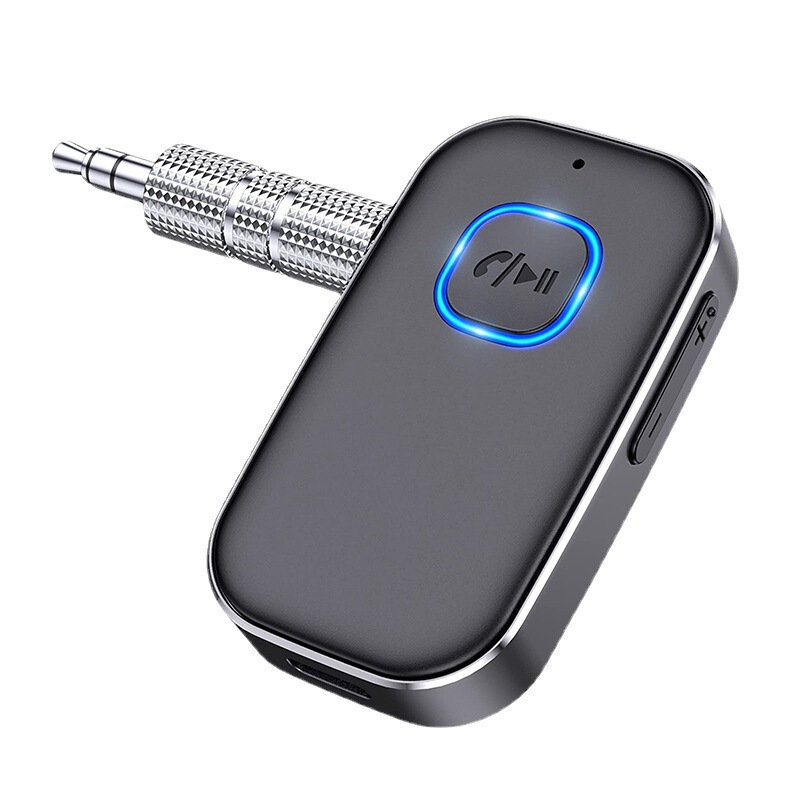 J22 Bluetooth Receiver with Mic AUX Car Audio Amplifier 3.5mm Wireless Audio Bluetooth Converter