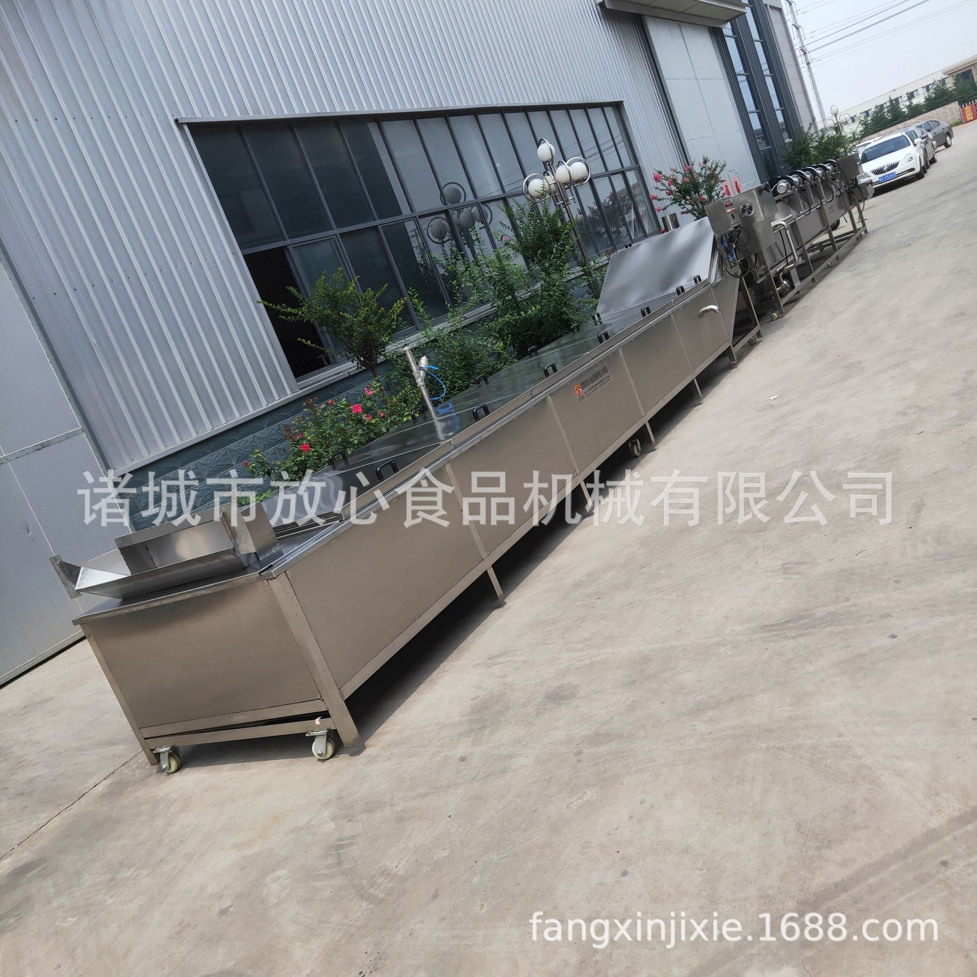 卤制蒸煮蘑菇就 农产品卤制蒸煮漂烫设备 卤制蒸煮机 漂烫护色机