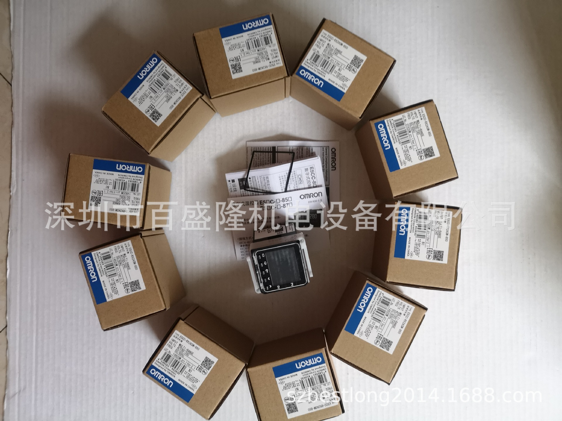 现货供应Omron/欧姆龙E5CC-QX2AUM-800原装全新正品温控器