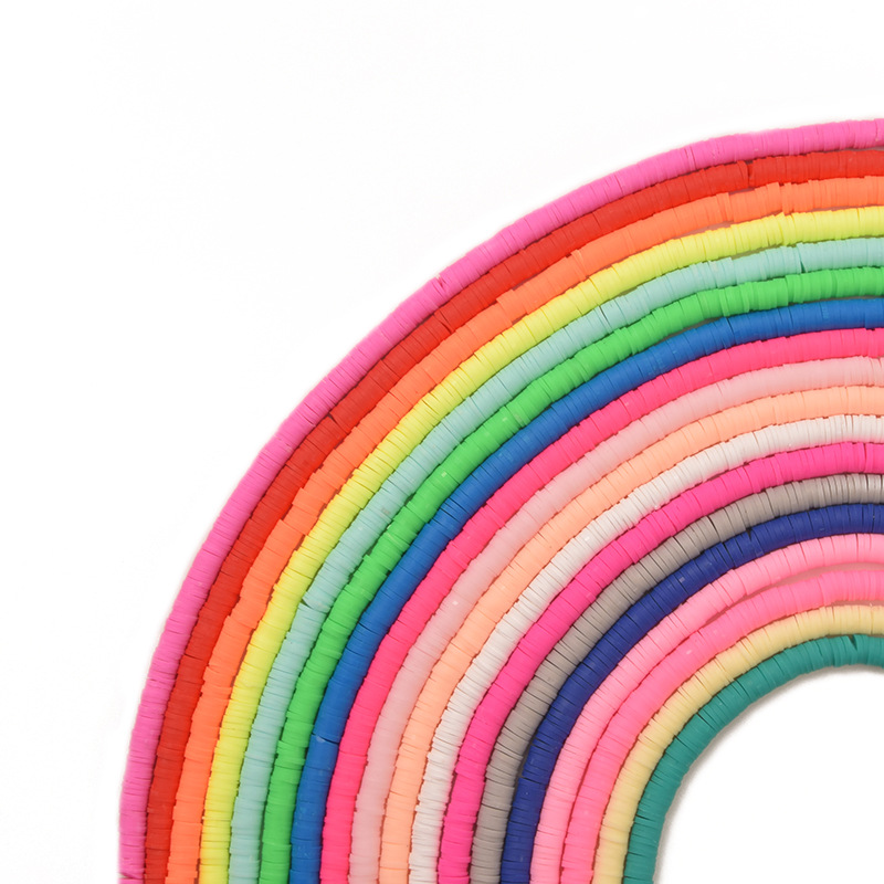 Bohemian Ethnic Style Soft  Jewelry Accessories 6mm Round Spacer Spacer Beads display picture 1