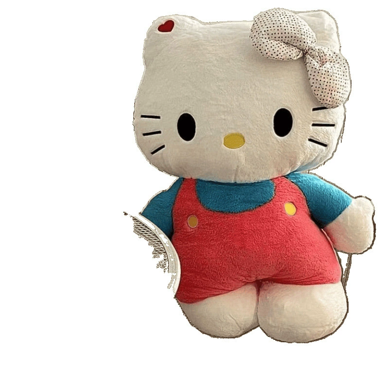 Плюшевая игрушка Hello Kitty с бантом — подушка-кукла, размеры 40–80 см