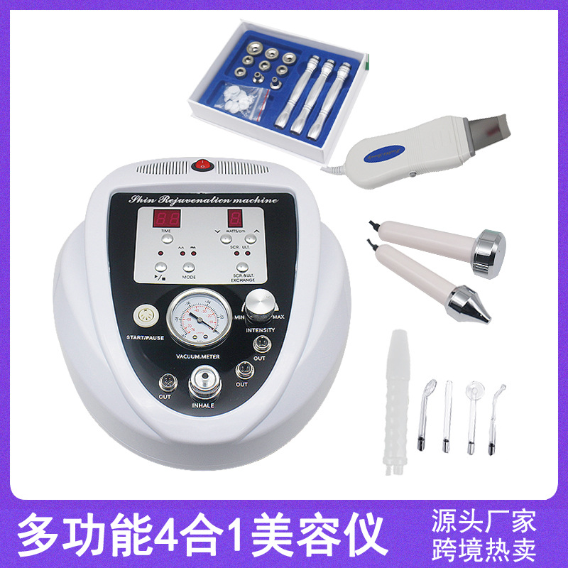 Multifunctional 41 Diamonds Dermabrasion cosmetic instrument Ultrasonic wave increase in height Cycle Electrotherapy cosmetic instrument Cross border new pattern