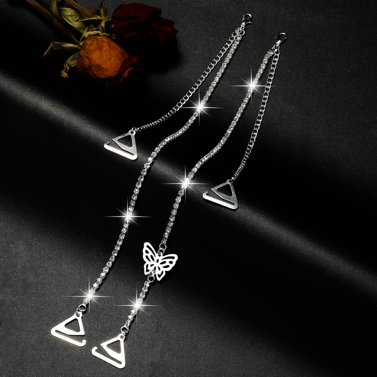 나비 스타일 실버