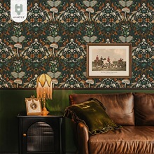 新品酒店卧室背景墙装饰贴纸复古加厚壁纸自粘防水墙纸厂家批发
