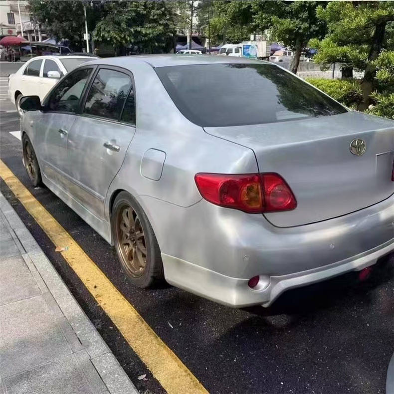 Suitable for 08-10 Corolla Large Body Kit Front Lip Front Spoiler Side Skirts Rear Lip Rear Spoiler Lower Skirt Large Body Kit