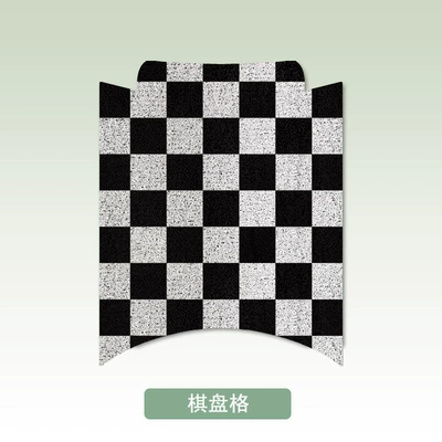 Electric vehicle foot mat, MK2 original pedal pad - black-and-white-grid-e80cmk2e125mk2e150mk2