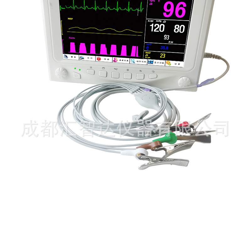 CONTEC康泰监护仪心电图机 兽医兽用宠物4.0按扣式动物双功能心电夹子Veterinary Pet ECG Clip详情2