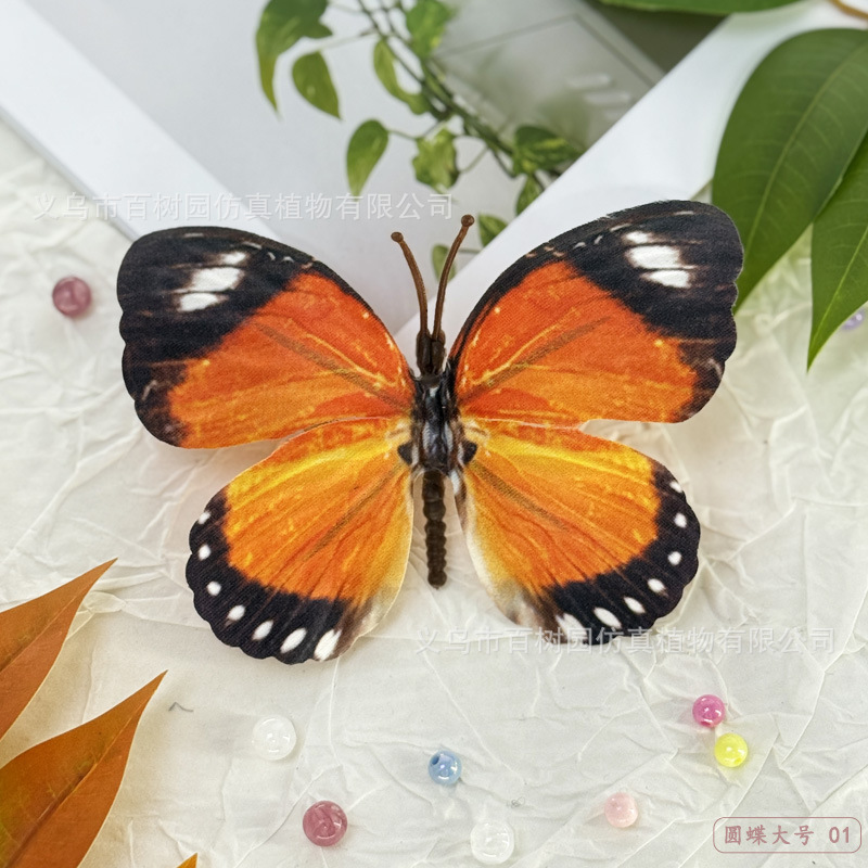 仿真花仿真蝴蝶 3D打印立体蝴蝶DIY高跟鞋鞋花饰品装饰配件氛围感|undefined