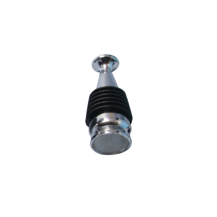 Tapón especial de vino tinto de metal combinado de bricolaje para sellar la parte inferior del cuerpo Tapón de botella de vino especial de tapa plana de vino hueco