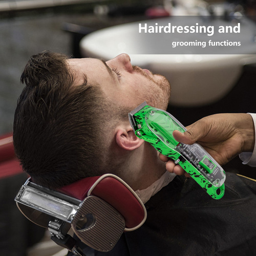 Cross-border hot selling USB charging hair clipper electric clipper professional hair clipper high power electric clipper wholesale