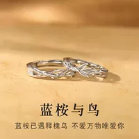 Adjustable ring for beloved for men and women, silver 925 sample