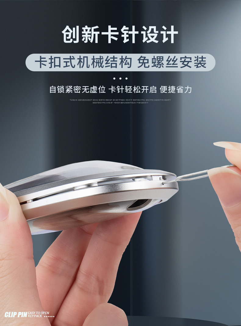 Suitable for Mercedes-Benz Gla200 Key Cover Glk300 Key Case B200/A220/Amg/Sl400/G-Class R-Class Shell Glc