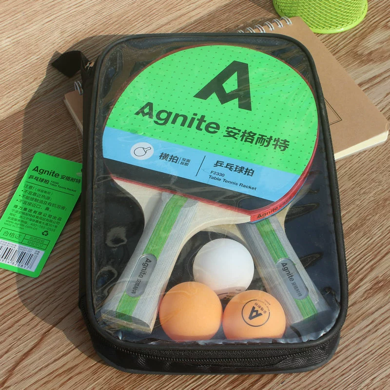 Ракетка для настольного тенниса Deli Anginet F2330 двойная ракетка горизонтальная отправка 3 удара по настольному теннису 1 пара ракеток для настольного тенниса
