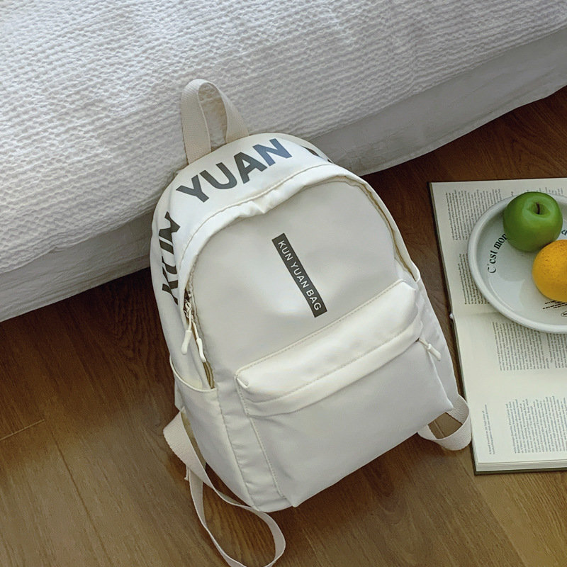 Mochila INS de estilo japonés para niñas, estudiantes de secundaria, mini mochila simple y versátil, mochila pequeña ligera para salidas de primavera, informal.