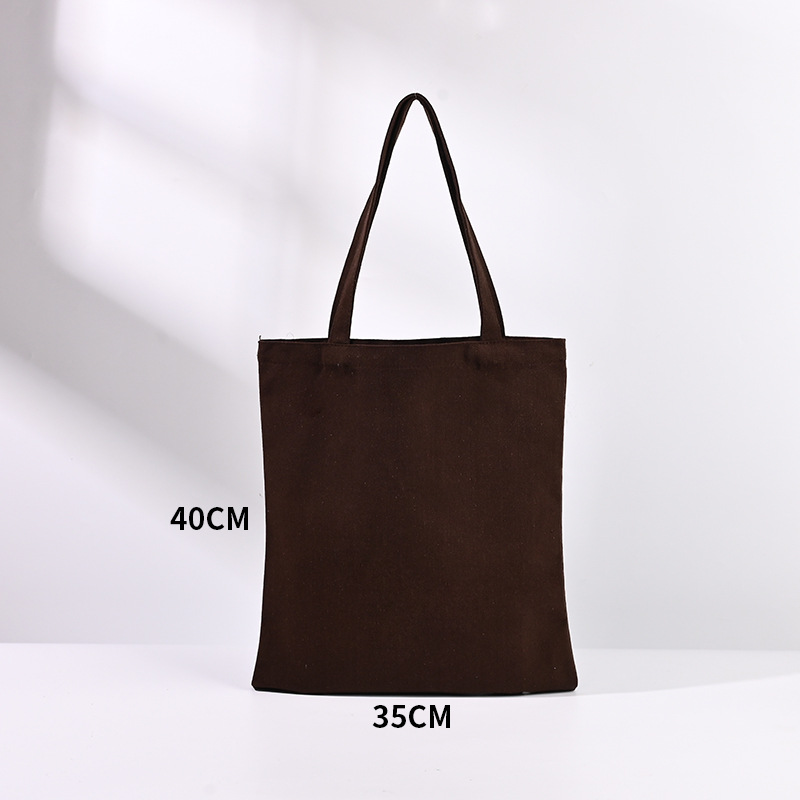 Bolsas de lona personalizadas con un toque de alta gama digno de Instagram, bolsas promocionales gruesas, bolsas de regalo artísticas de lona en stock. image 19