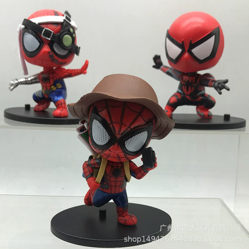 Фигурка Spider-Man 10 см (Mengjiao), коллекционная ручная кукла, в OPP-пакете