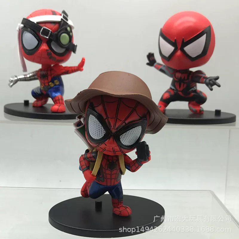 Фигурка Spider-Man 10 см (Mengjiao), коллекционная ручная кукла, в OPP-пакете
