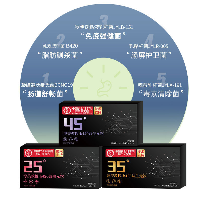 淳美教授b420益生元饮分龄定制25 35 45中国农业科学院特产研究院|undefined