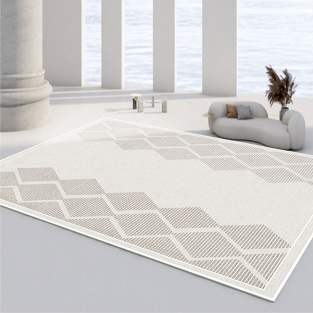 Minimalistic Japanese carpet for living room