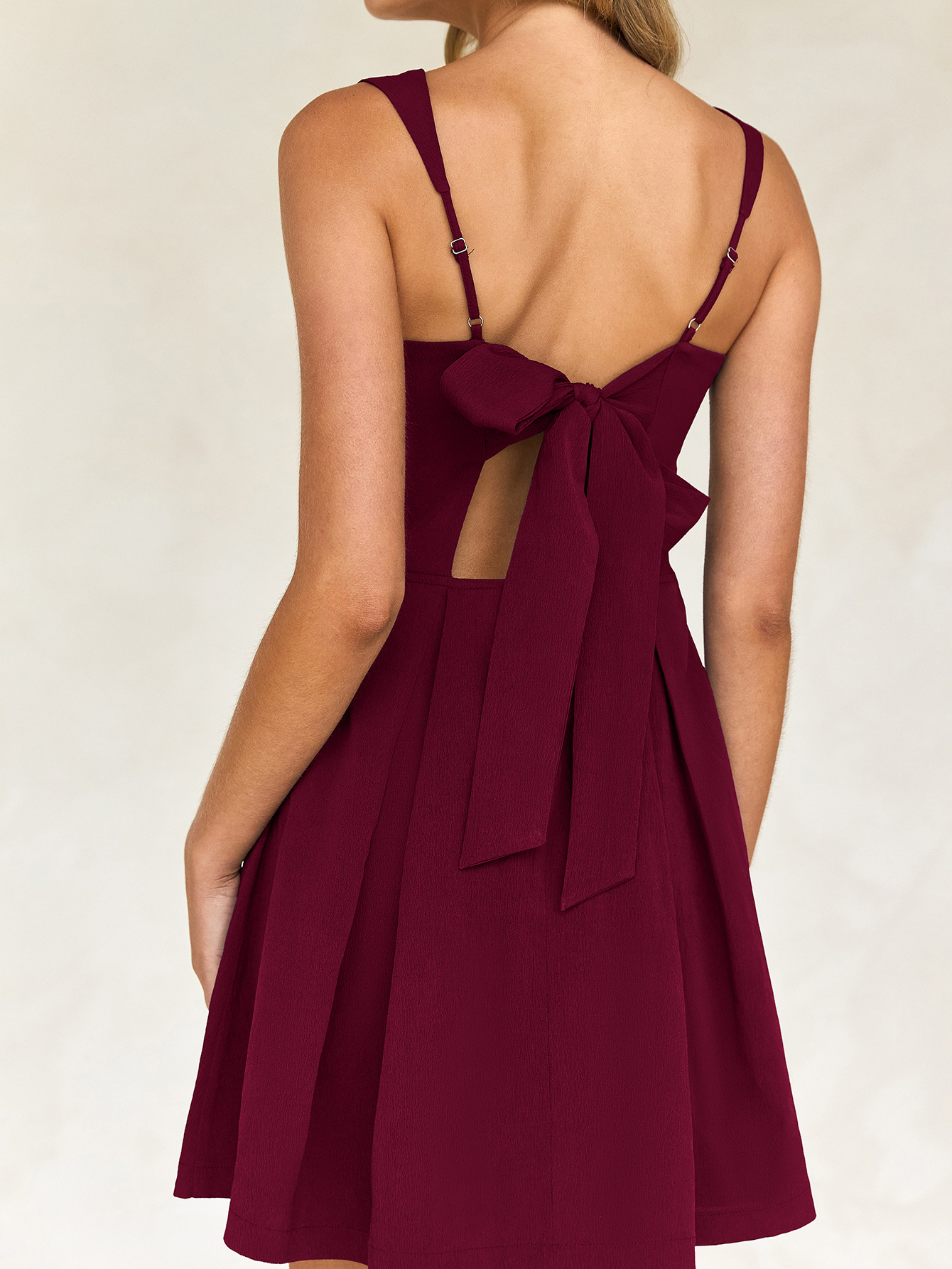 Spring Summer Sexy Elegant Butterfly Lace up the Dinner Party Sling Dress